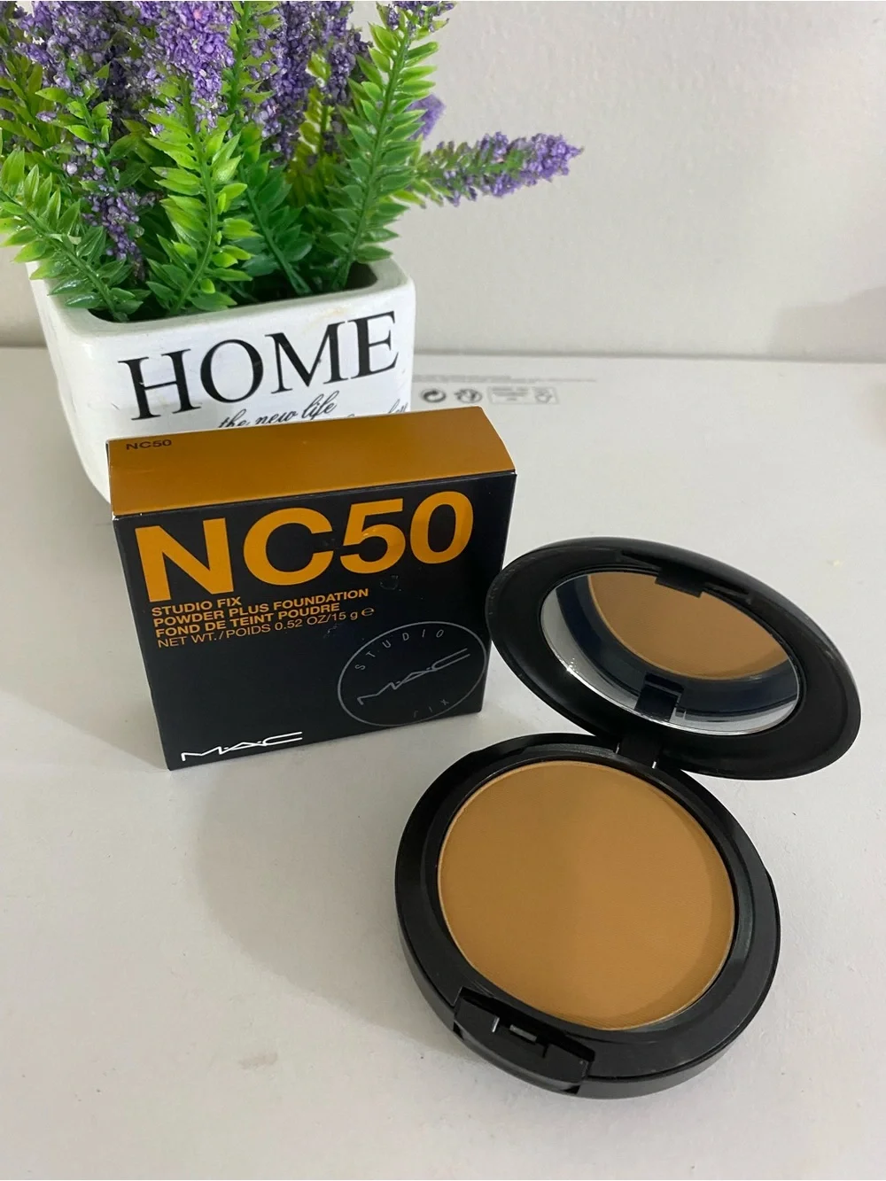 NC50~ MAC Studio Fix Powder Plus Foundation, Full Size, 15g, Original Formula